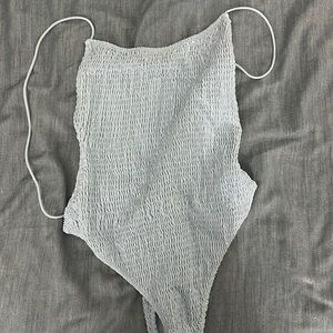 Sarah’s Day x White fox one piece swim